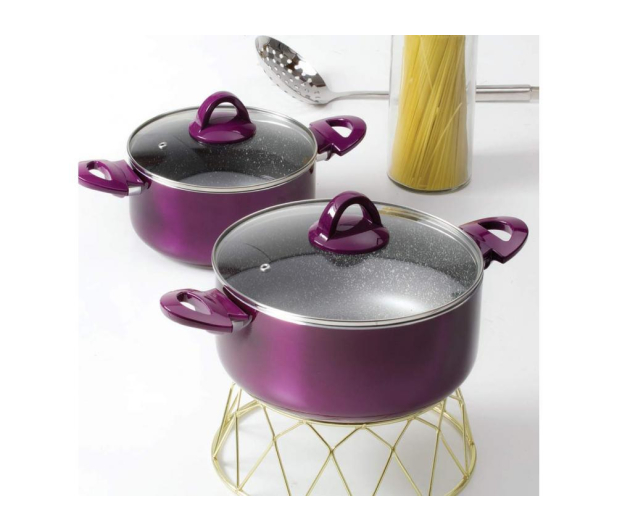 AMBITION Garnek Glamour 28cm purple (83124) - 1456972 - zdjęcie 2